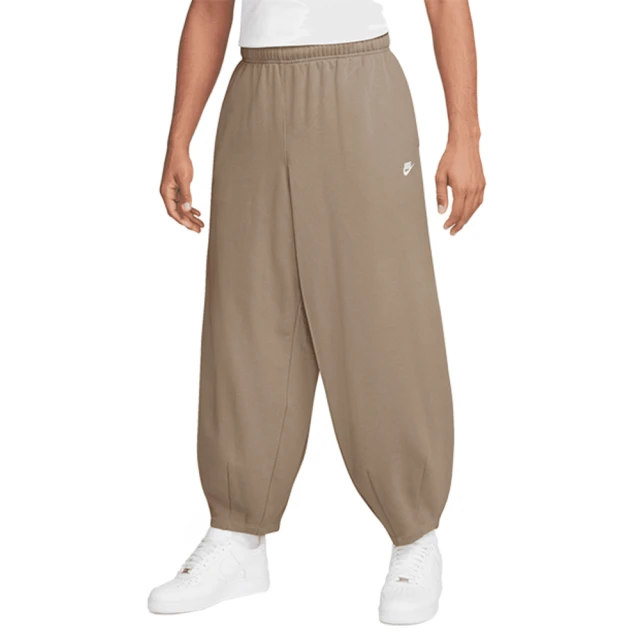 NIKE 耐吉 AS M NK CLUB FT OVERSIZED PANT 男 寬褲 焦糖色 穿搭 休閒褲 運動(HJ1823-247)