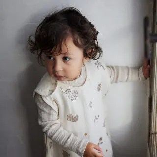 【Hoppetta】漫步森林天絲三層紗防踢背心防踢被  0-3歲日本製涼感透氣輕盈(嬰童)