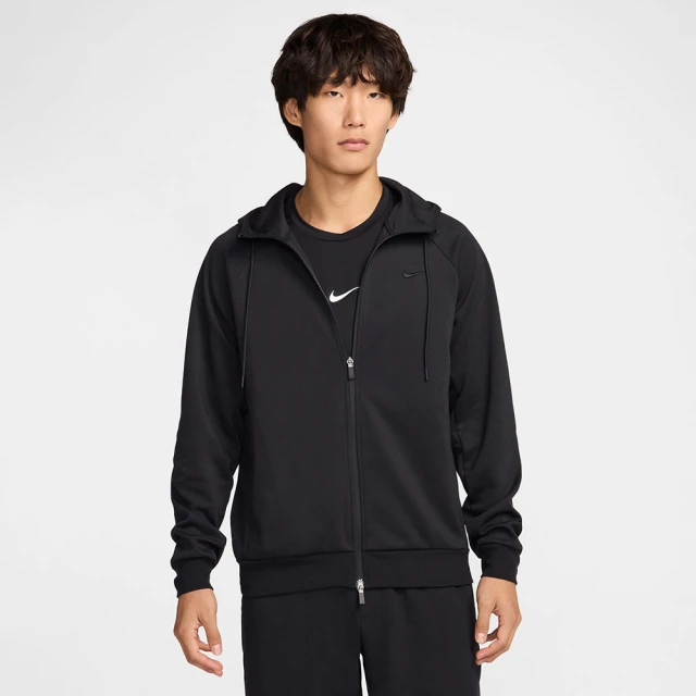 NIKE 耐吉 外套 男款 運動連帽上衣 AS M NK DF UV PRIMARY FZ HOODI 黑 FZ0968-010