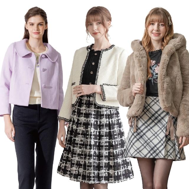 【IRIS 艾莉詩】雙11獨家-都會知性/短版小香風精選外套(多款任選)