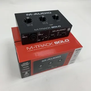 【M-AUDIO】M-Track SOLO II 錄音介面 audio interface(保固一年總代理公司貨)