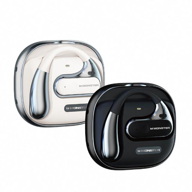 MONSTER魔聲 Open Ear 無線入耳式耳機，提供高解析度音質與高品質音響體驗。採用先進的無線技術，讓您享受無線自由的聆聽方式。輕巧舒適的設計，適合長時間佩戴，支援多種音訊格式，是追求音質與便利的聽眾的理想選擇。
