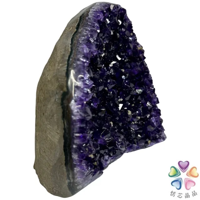 【恬芯晶品】K3頂級烏拉圭帝王紫水晶開運招財(辦公室消磁淨化風水財運財位招貴人紫晶鎮禮物補財庫)