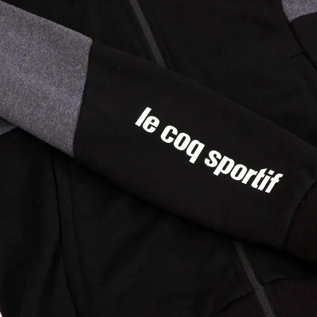 【LE COQ SPORTIF 公雞】休閒經典連帽外套 男女款-2色-LWU63363