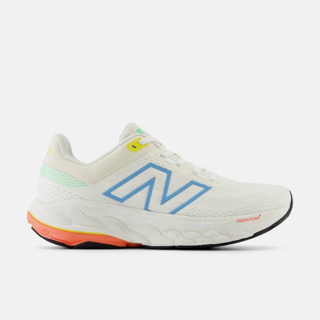 NEW BALANCE Fresh Foam X 860 V14 運動 透氣 慢跑鞋 白橘 女鞋 D楦(W860W14 ∞)