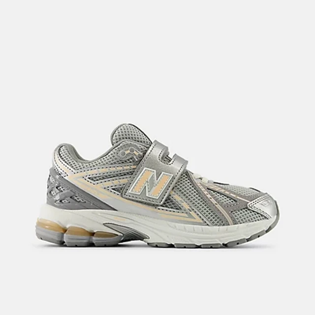 NEW BALANCE NB 1906 童鞋 休閒鞋 復古鞋 運動鞋 親子鞋 中大童 銀色(PV1906EV-W)