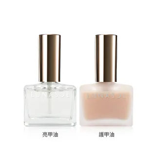 【Kanebo 佳麗寶】LUNASOL 晶巧凝色 亮甲油/護甲油 12mL(多款任選)