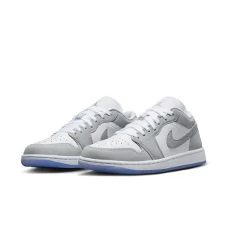 【NIKE 耐吉】運動鞋 休閒鞋 女鞋 男鞋 AIR JORDAN 1 LOW Wolf Grey White 灰白 AJ1 小Dior(DC0774105)