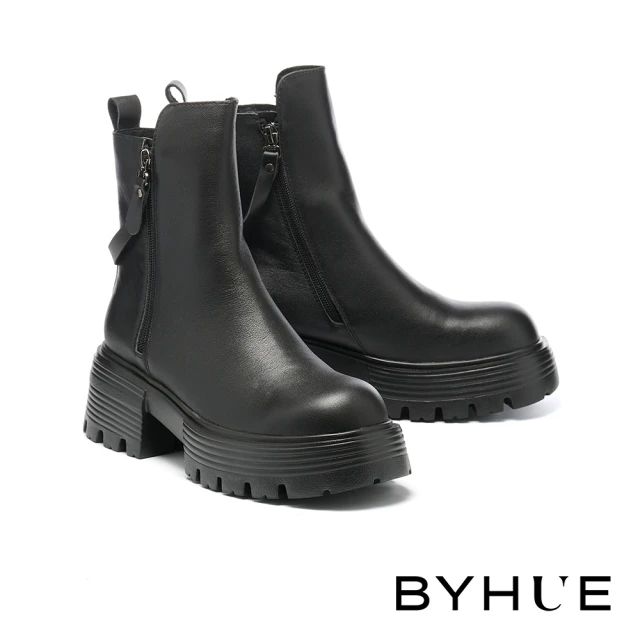 MISS 21 捲毛少女牛麂皮拼接LOGO釦大頭超厚底穆勒拖