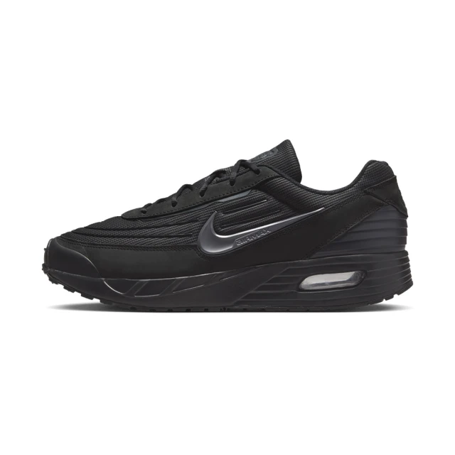 NIKE 耐吉 Air Max Verse 男鞋 黑色 運動 氣墊 透氣 休閒 網布 皮革 緩震 慢跑鞋 FV1302-001