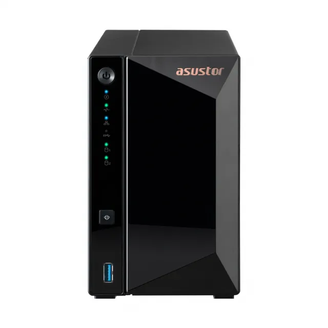 【ASUSTOR 華芸】搭希捷 4TB x2 ★ AS3302T v2 2Bay NAS網路儲存伺服器