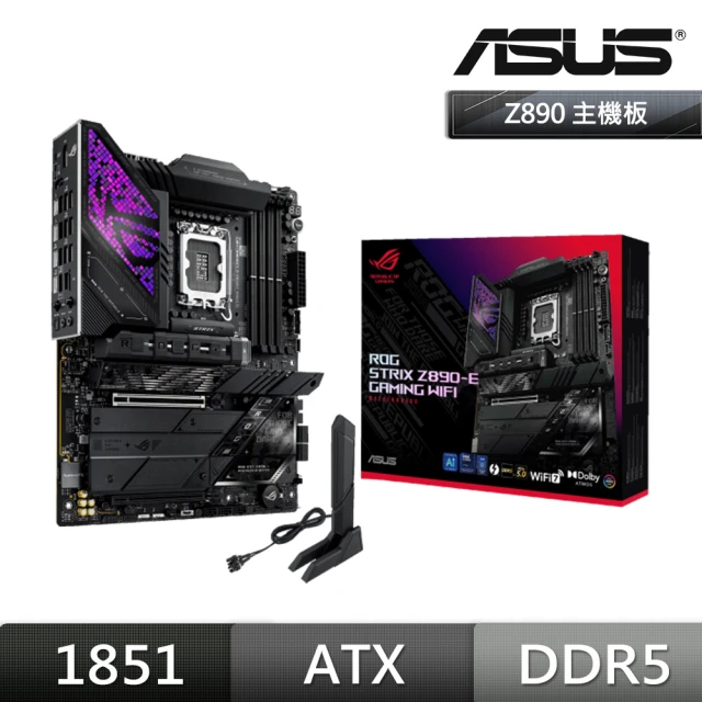 ASUS 華碩 ROG STRIX Z890-E GAMING WIFI DDR5 主機板