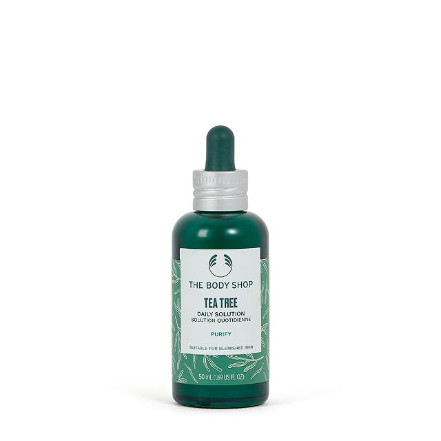 【THE BODY SHOP 美體小舖】茶樹淨膚調理菁萃-50ML(精華液/淨化毛孔)