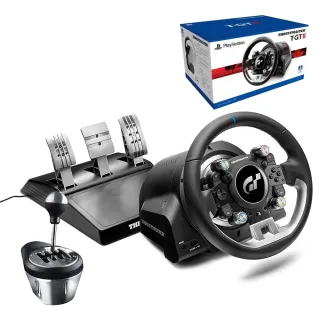 【THRUSTMASTER 圖馬斯特】圖馬斯特TGT II力回饋方向盤+圖馬斯特TH8A排檔桿(支援PS/PC)