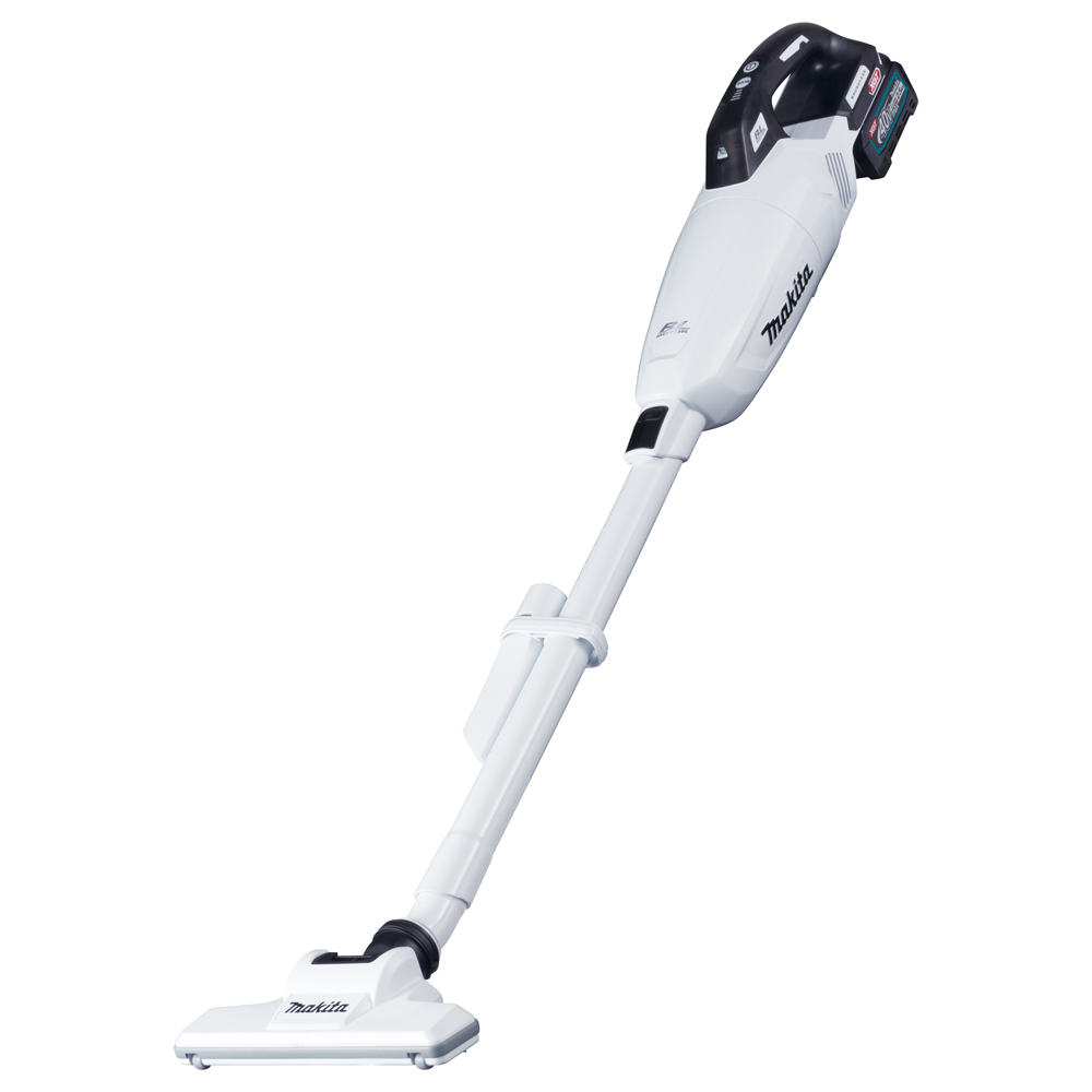 【MAKITA 牧田】CL001GD128 40V無刷白色吸塵器 40V 2.5A*1(CL001GD128)
