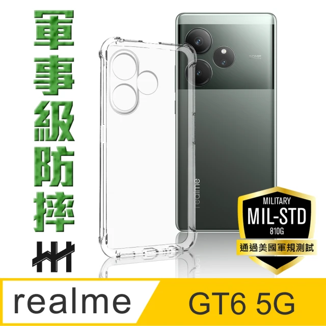 HH realme GT 6 -6.78吋-軍規防摔手機殼系列(HPC-MDRMGT6)