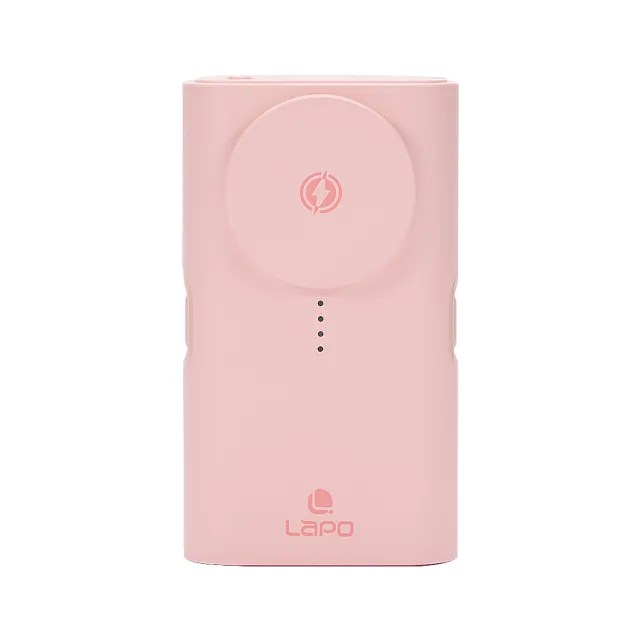 【LaPO】全功能 WT-12CL 5000mAh 快充版口袋行動電源(折收Lightning蘋果&type-c充電頭/磁吸Apple Watch)