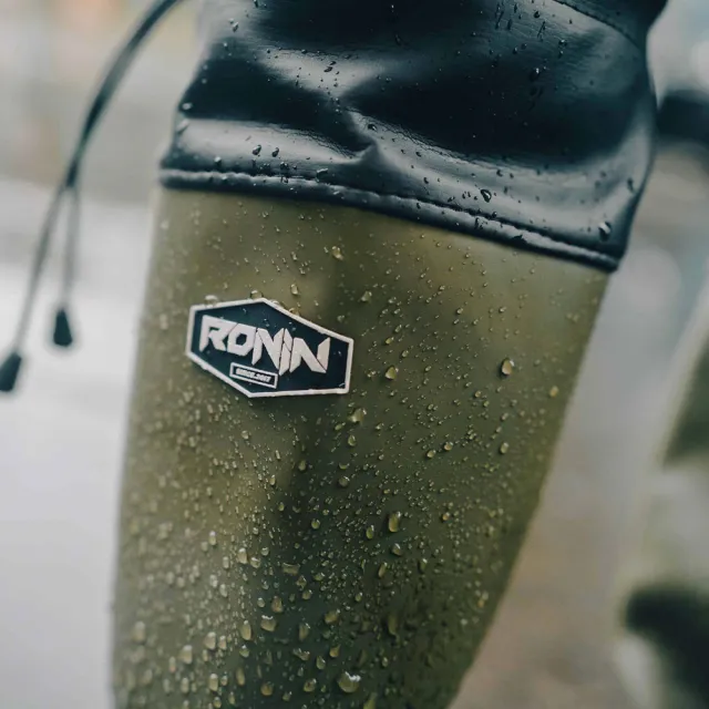 【RONIN 獵漁人】輕量高筒防滑摺疊雨鞋(登山雨鞋 露營雨鞋 釣魚雨鞋 透氣雨鞋 登山靴)