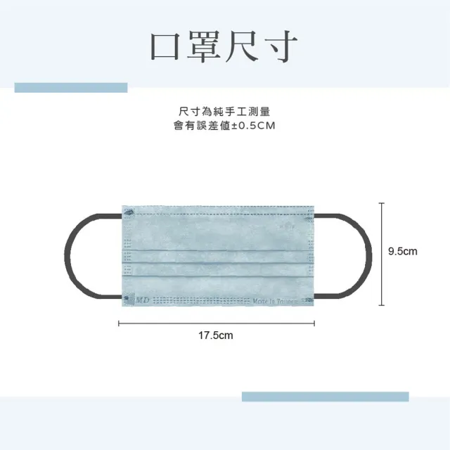 【宏瑋】一般醫療口罩未滅菌-50入五色混款-法式浪漫(台灣製造)