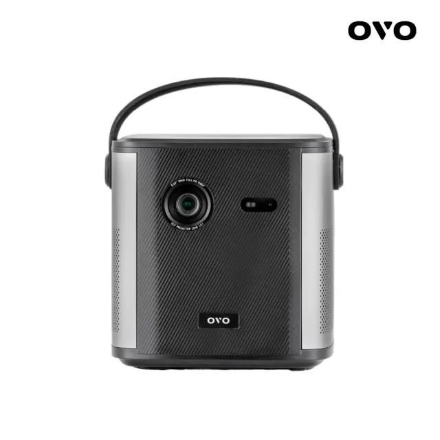 【OVO】1080P便攜智慧投影機(U8 1500流明 內建電池 娛樂/露營/戶外/商用)