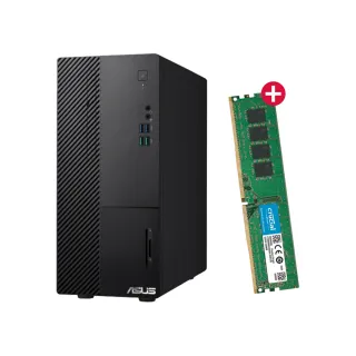 【ASUS 華碩】+16G美光記憶體組★i5 14核文書電腦(i5-13500/16G/1TB SSD/W11/H-S500ME-513500031W)