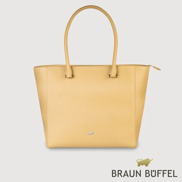 BRAUN BUFFEL 德國小金牛 台灣總代理 依雅娜 肩包-淺棕色(BF853-57-CR)