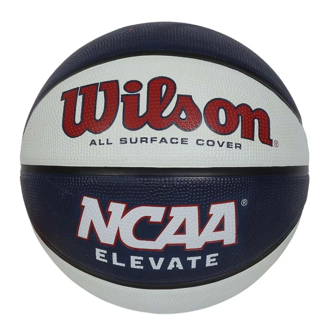 WILSON NCAA ELEVATE橡膠籃球 #7-戶外 室外 7號球(WZ3007002XB7)