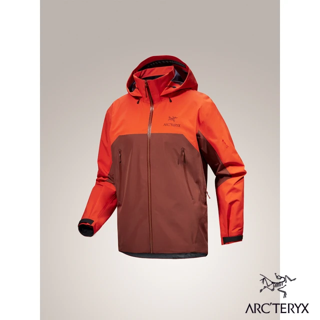 Arcteryx 始祖鳥 男 Beta AR 防水外套(太陽橘/紅衫紅)