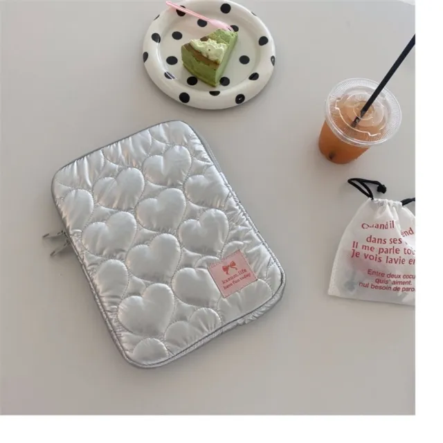 【巴黎精品】現貨+預購 手拿包帆布電腦包(韓國甜桃心ins風男女包包3色w1ac5)