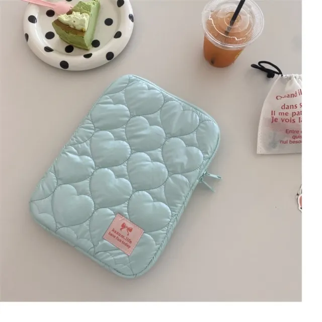 【巴黎精品】現貨+預購 手拿包帆布電腦包(韓國甜桃心ins風男女包包3色w1ac5)