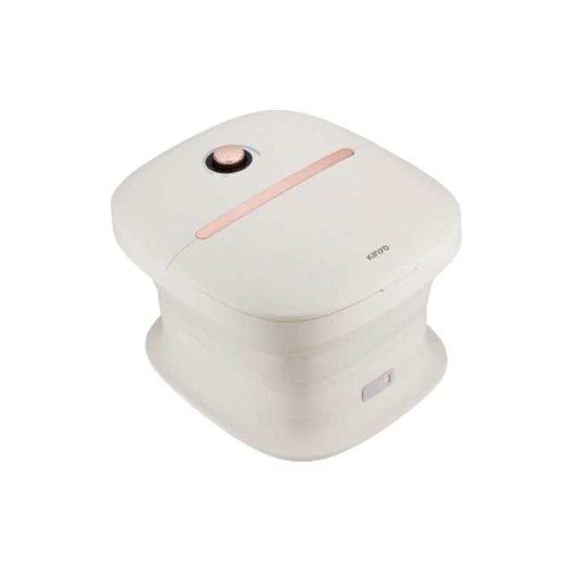 【KINYO】旋鈕溫控摺疊足浴機 獨家新品 IFM-7011(泡腳桶 足浴機 泡腳機)