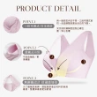 【Clany 可蘭霓】台灣膠原蛋白前扣無鋼圈S-2XL大尺碼內衣 8061-32 粉(哺乳孕婦.媽媽月子.五十肩睡眠.術後)