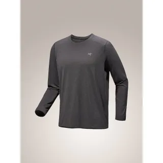 【Arcteryx 始祖鳥官方直營】男 Cormac 快乾長袖圓領衫(雜黑)