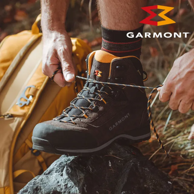 【GARMONT】男款 GTX 中筒郊山健行鞋 Lagorai II 002895(黃金大底 GoreTex 防水透氣 健行鞋 環保鞋墊)