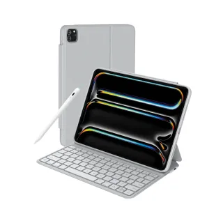 【eiP】Pencil 2+Maglite 2 iPad Pro 13吋磁吸鍵盤保護殼(適用2024 New iPad Pro 13吋/M4 巧控)