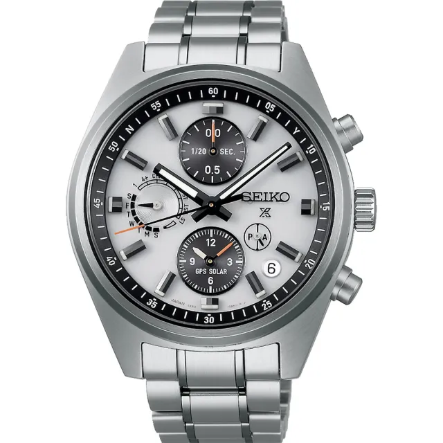 【SEIKO 精工】Prospex GPS太陽能雙時區計時手錶 錶 生日禮 送禮(SSH165J1/5X83-0AH0S)