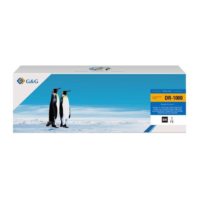 【G&G】for Brother DR-1000 / DR1000 相容感光鼓(適用MFC-1815/1910W ; HL-1110/1210W ; DCP-1510/1610W)