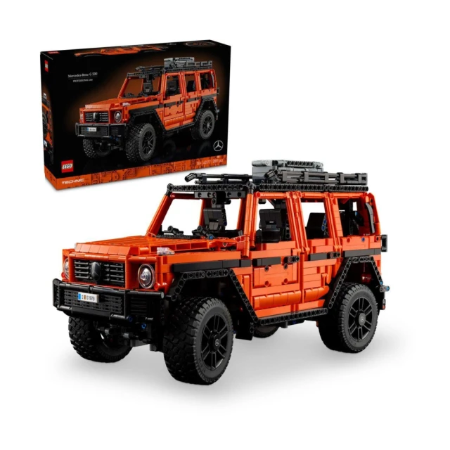 LEGO 樂高 科技系列 42177 Mercedes-Benz G 500 PROFESSIONAL Line(梅賽德斯-賓士 居家擺設 雙11)