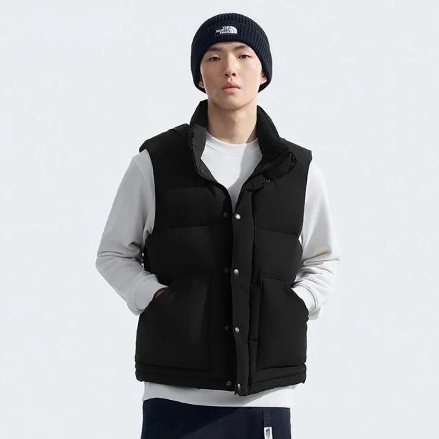 The North Face 北臉 背心 男款 羽絨背心 連帽 運動 防潑水 M M66 DOWN VEST 黑 NF0A88Y1JK3