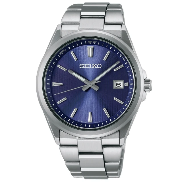 SEIKO 精工 Selection 日系簡約太陽能電波腕錶(SBTM349J/7B72-0AK0B)