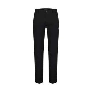 【Mammut 長毛象】Trekkers 3.0 Pants AF Men 健行防潑水長褲 黑色 男款 #1021-00800