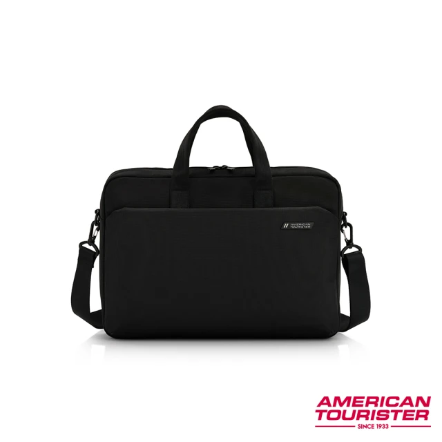 AMERICAN TOURISTER 美國旅行者 RUBIO ASR 抗菌簡約公事包15.6吋(黑)