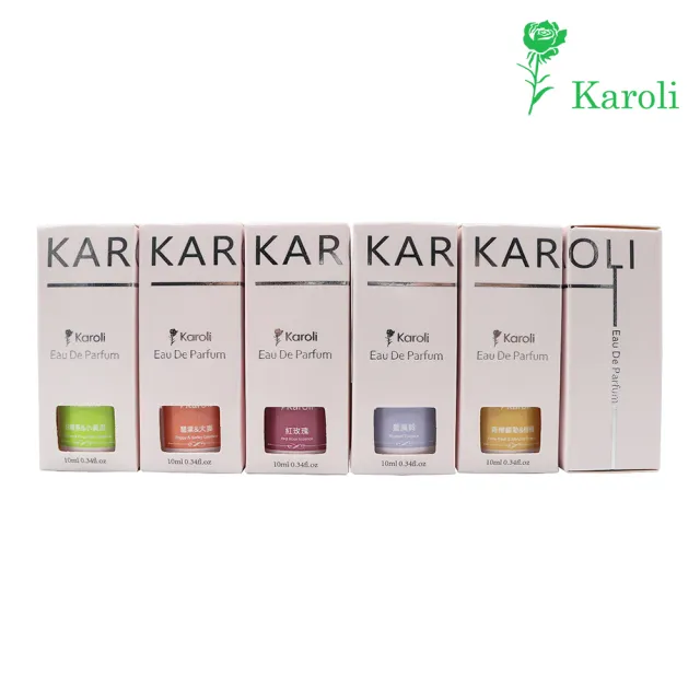 【Karoli 卡蘿萊】紅玫瑰 天然複方香精 2入組(10ml)