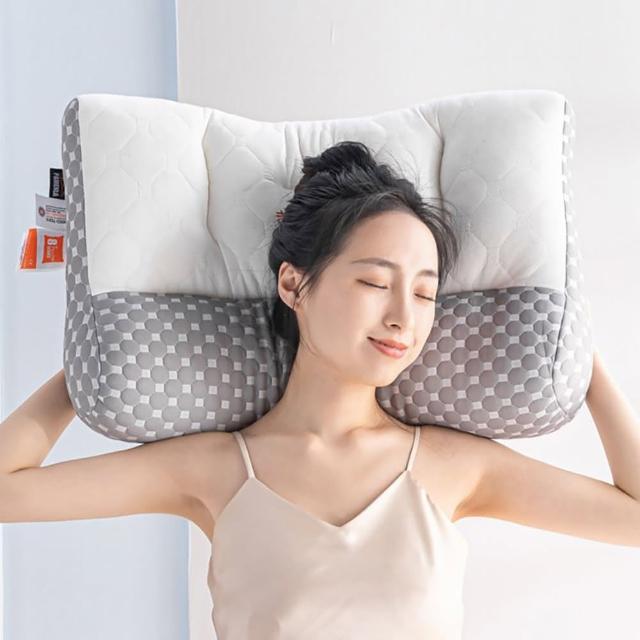 【Pure Sleep】日本反牽引乳膠枕芯(護頸枕頭 水洗枕頭 側睡枕 枕頭 助眠 深睡)