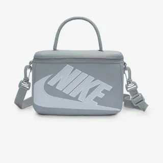 【NIKE 耐吉】側背包 男 女 NK MINI SHOEBOX CROSSBODY 灰色 手提 斜背 鞋盒造型 小包(FN3059012)