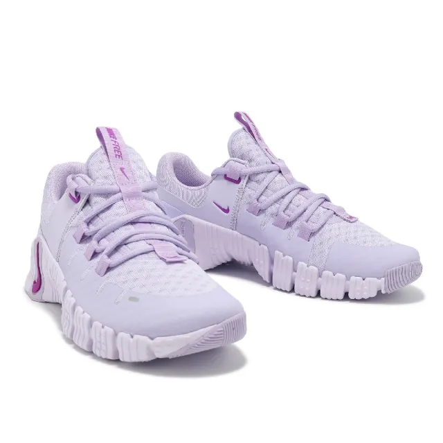 【NIKE 耐吉】訓練鞋 Wmns Free Metcon 5 女鞋 紫 健身 襪套 穩定 運動鞋(DV3950-502)