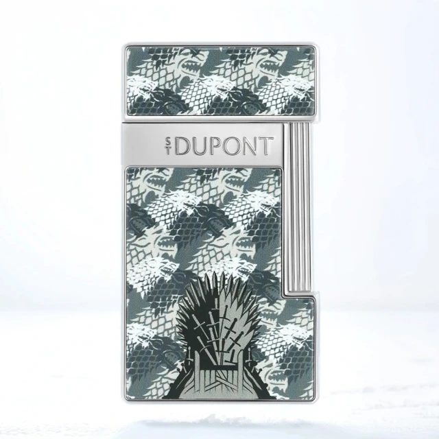 S.T.Dupont 都彭 Game of Thrones 權力遊戲限量 史塔克家族 Slimmy 打火機 聖誕節 禮物(028113)