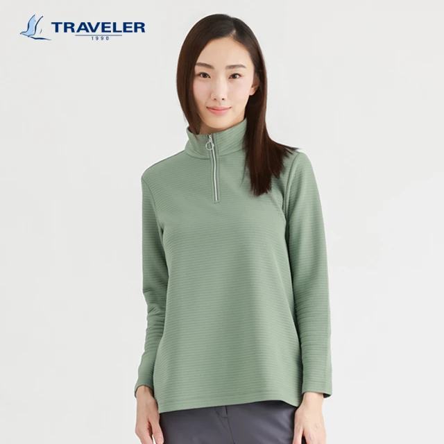 TRAVELER 旅行者 女款消臭吸排保暖上衣｜242TR824(吸濕排汗/上衣)