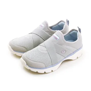 【LOTTO】女 輕量樂活健走鞋 EASY WEAR系列(灰藍紫 5688)