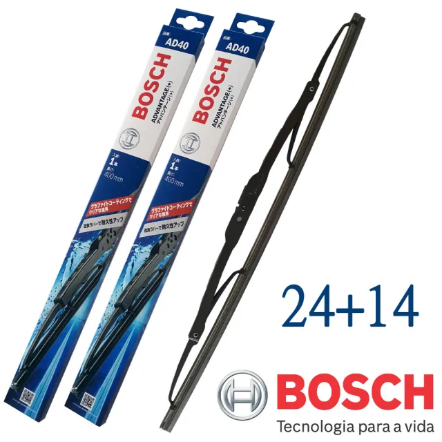【BOSCH 博世】日本版石墨雨刷(24+14 吋)